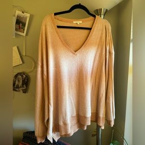 Soft V-Neck ZSupply Tunic Sweater